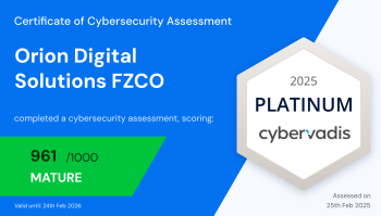 Orion-Digital-Solutions-FZCO-CyberVadis-Certificate